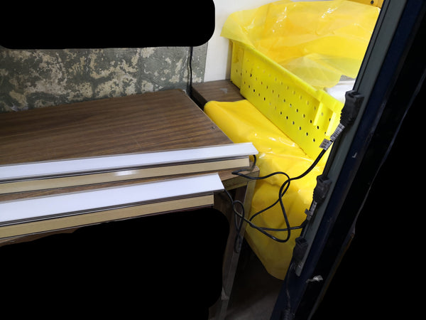 Lámpara luces led para rack metálico exhibición 2 pz