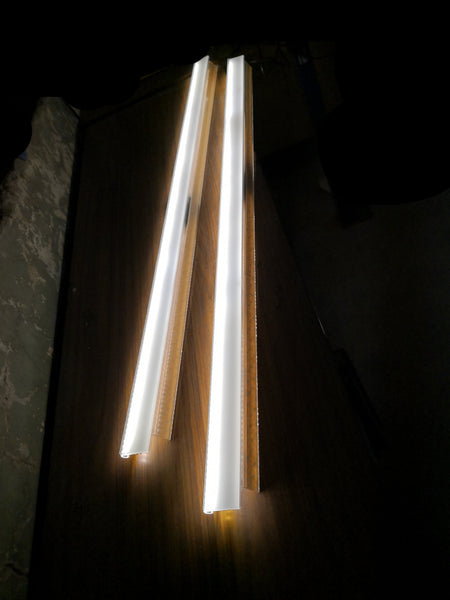 Lámpara luces led para rack metálico exhibición 2 pz