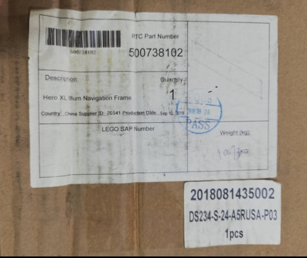 Panel Led 180 x 40 cm con soporte