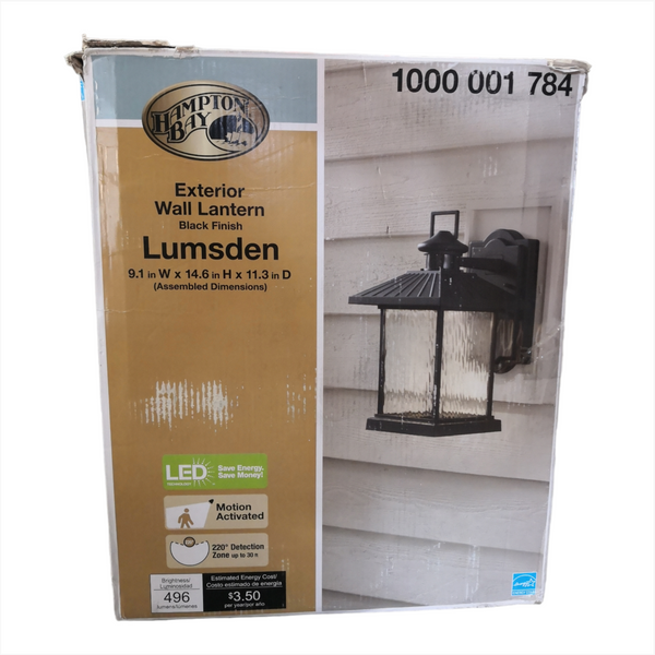 Lámpara de Pared con Sensor de Movimiento Hampton Bay