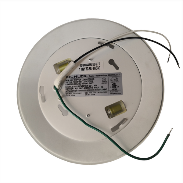 Lámpara Techo Led White 110V 15W ahorrador estetico KICHLER