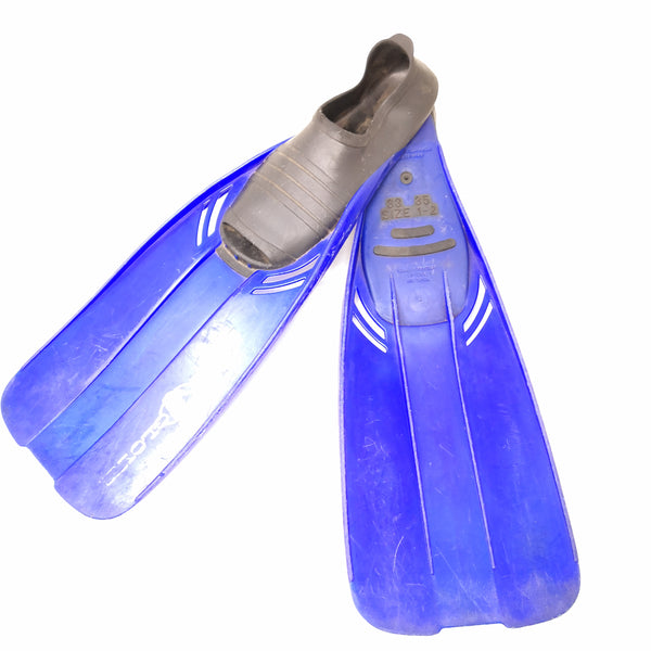 Aletas Natación Buceo Usada Body Glove Talla 33-35