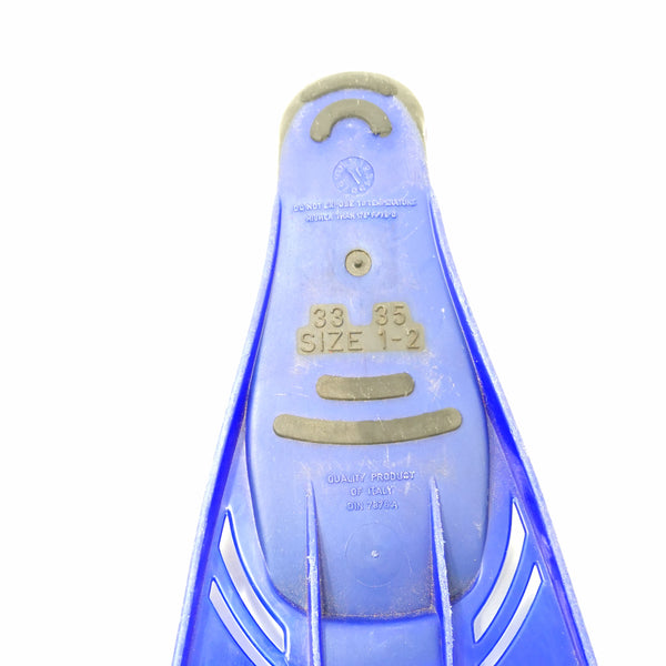 Aletas Natación Buceo Usada Body Glove Talla 33-35