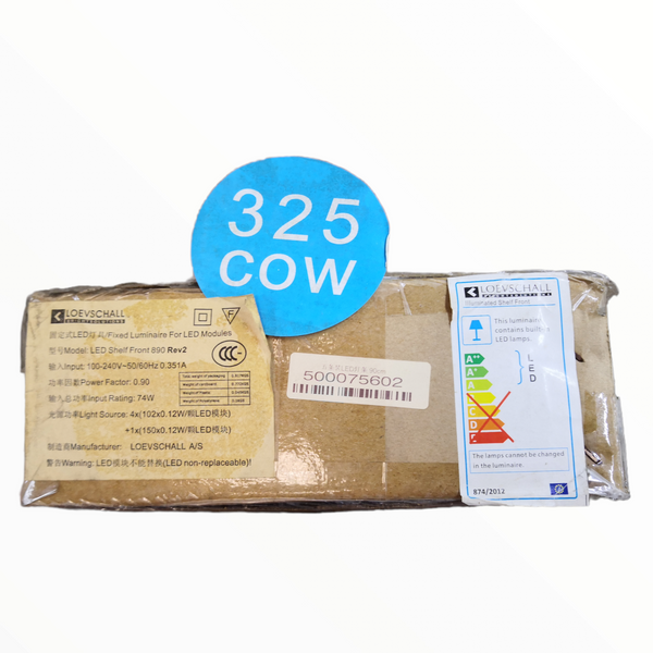 Lámpara Luces led rack estanteria 89x5 5pz