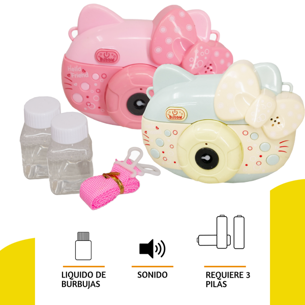 juguete Camara de Burbujas para niños