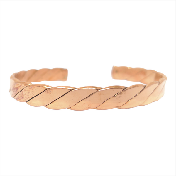 Pulsera brazalete delgado unisex bronce laton czn moda 1pz