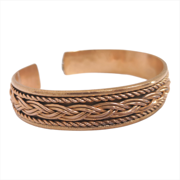 Pulsera brazalete delgado unisex bronce laton czn moda 1pz