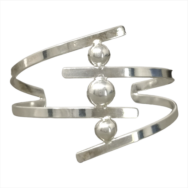 Pulsera brazalete Ancha unisex bronce laton czn moda 1pz