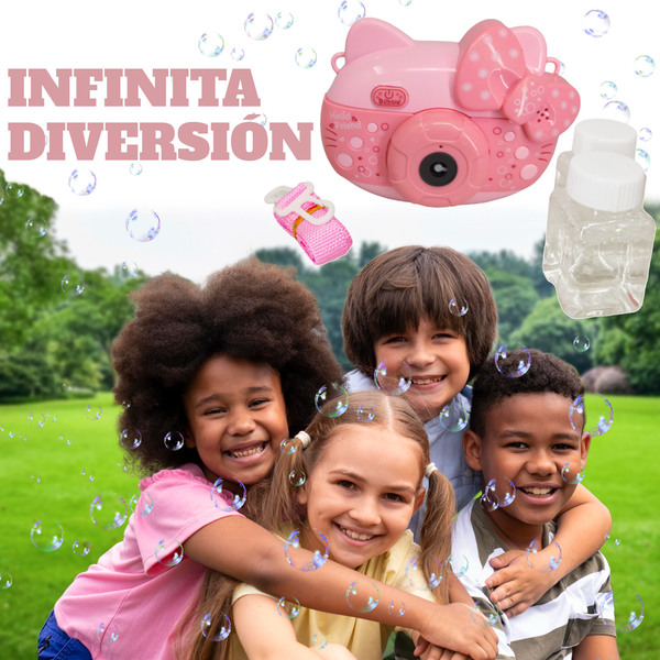juguete Camara de Burbujas para niños