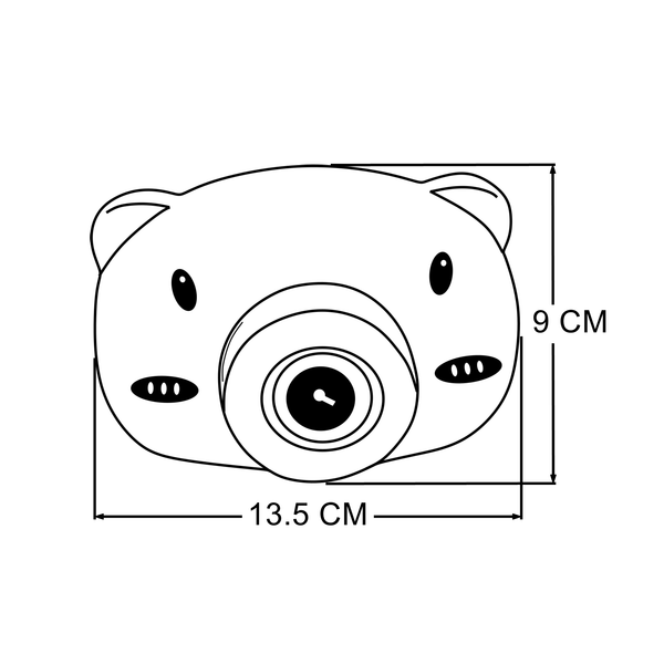 Juguete Camara de Burbujas Cerdito