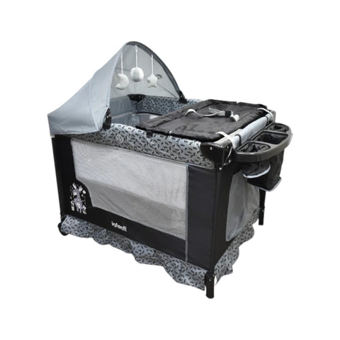 Cuna Corral Silver Infanti Para Bebé Plegable