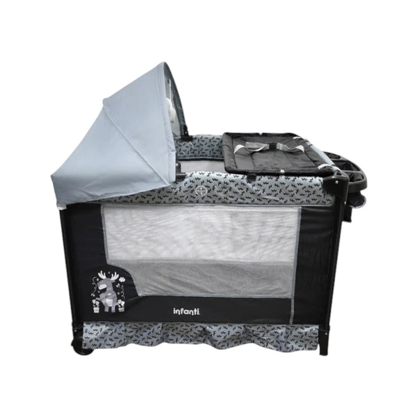 Cuna Corral Silver Infanti Para Bebé Plegable