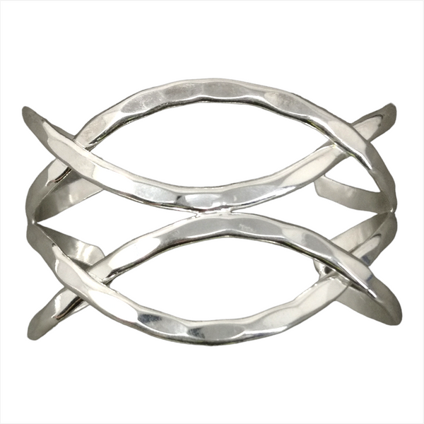 Pulsera brazalete Ancha unisex bronce laton czn moda 1pz