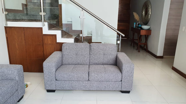 Sofa 2 Personas Moderno Couch Sillon F19 2s Importacion.