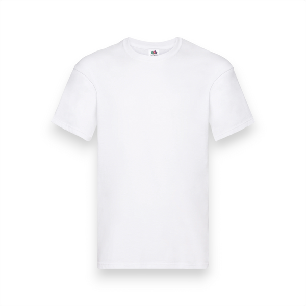 Camiseta Interior Hombre Algodon Fruit of the Loom 3pz