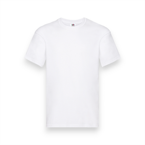 Camiseta Interior Hombre Algodon Fruit of the Loom 3pz