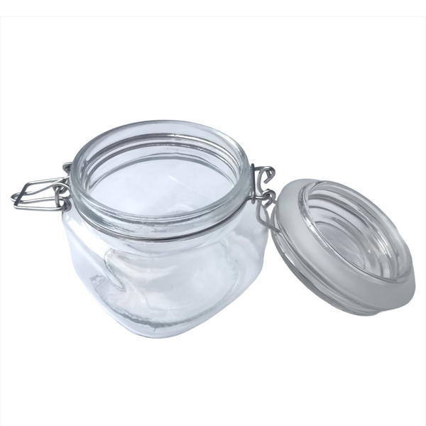 Tarro Hermetico tapa Frasco Vidrio 500-1500ml pack Mayoreo