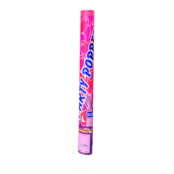 Bazuca lanzador Confeti Cañon party popper 50cm pack 5