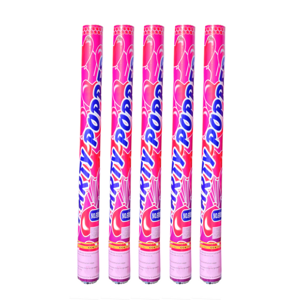Bazuca lanzador Confeti Cañon party 60cm pack caja mayoreo