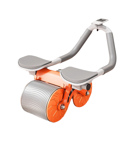 Rueda Abdominal Rodillo Rebote Automático Con Temporizador
