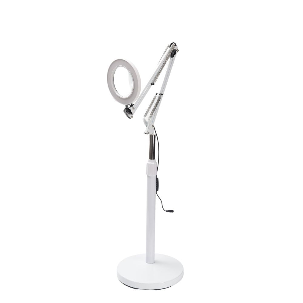 Lampara led flexible con lupa para spa belleza facial