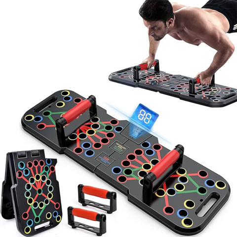 Tabla de flexiones para entrenamiento portátil antideslizante