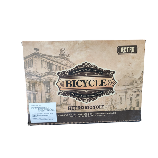 Mini bicicleta de juguete coleccionable retro bicycle/0818-10a