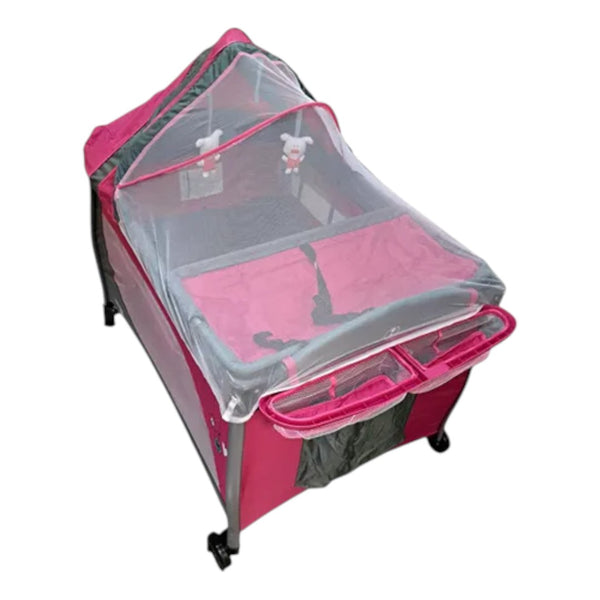 Cuna Corral para bebe trendy kids K500 rosa