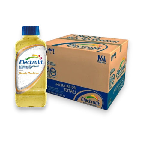 Pack2 caja Electrolito naranja 24 botellas 625 ML