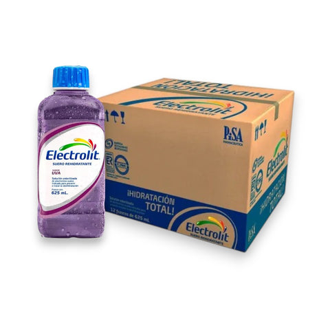 Pack2 caja Electrolito uva 24 botellas 625 ML