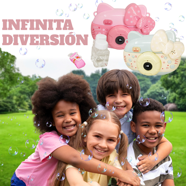 pack 20 pz juguete Camara de Burbujas para niños
