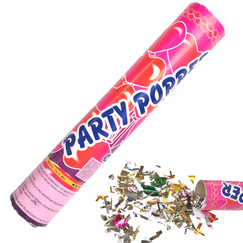 Bazuca lanzador Confeti Cañon party 80cm pack caja mayoreo