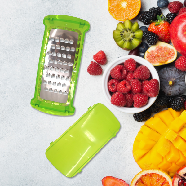 Rallador económico para queso y verduras con tapa