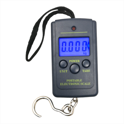Bascula Digital Equipaje Portátil viaje Gancho 40kg/10g