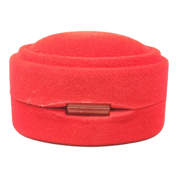 50 Estuche/caja Terciopelo Rojo Anillo/joyeria