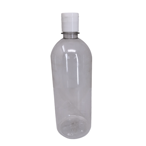 10 Envase Plastico Botella Cilindrica Con Tapa 500 Ml