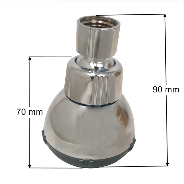 Regadera Cebolleta Antisarro Cromada Xf8510 Xifer
