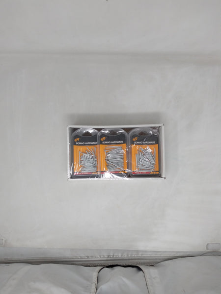 25 blíster Clavos Galvanizados Bomao Hardware 1 1/2" 2.2x40mm 60g.