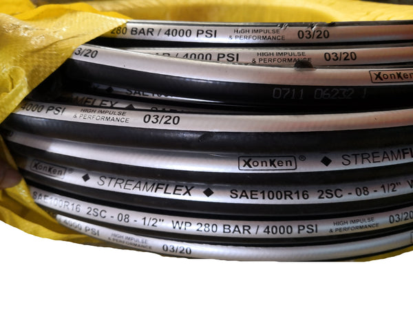 Manguera Streamflex SAE100R16 2SC-08-1/2" WP 280 BAR/4000 PSI