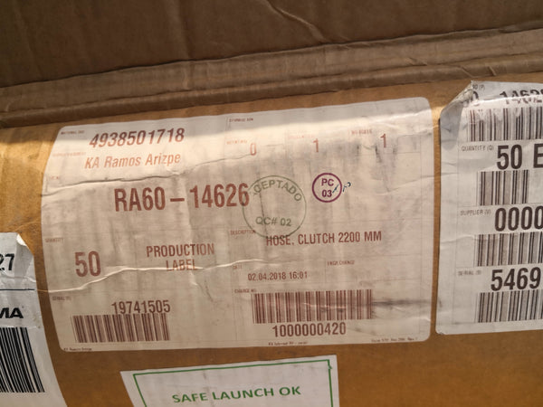 Manguera hidráulica clutch 2.2m conexion rapida OEM autos