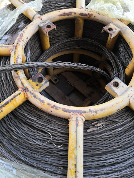 Bobina rollo de Cable Trenzado de Acero