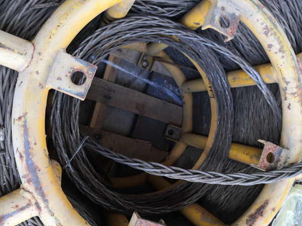 Bobina rollo de Cable Trenzado de Acero