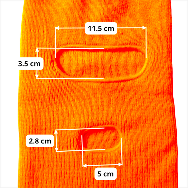 Pack 20 Gorro y pasamontañas Térmico Color Naranja