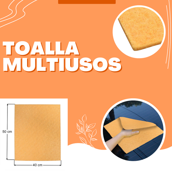 Franela Microfibra Lava Carros pack 5 pzs