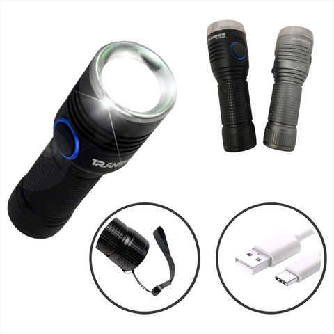 Linterna Lampara Mini Multifuncional recargable Transhine