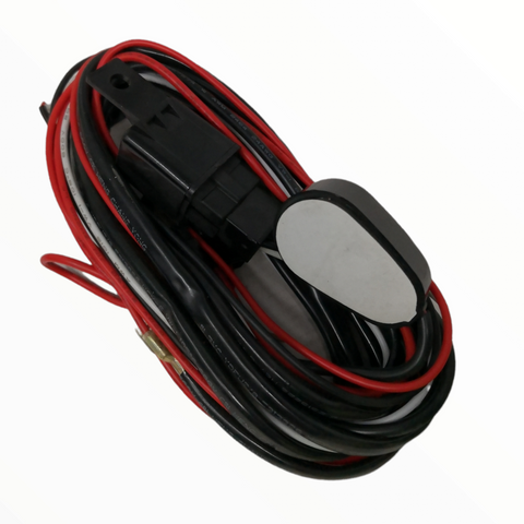 Cable Arnés Automotriz Boton y Relay 12V 40ª.