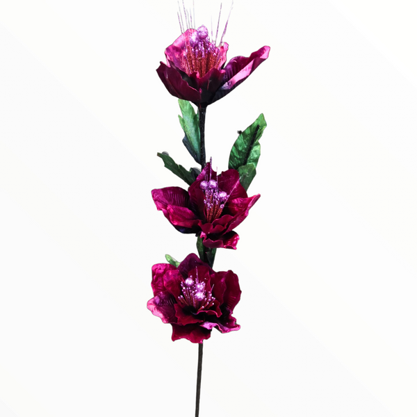 Flores Ramo Fantasía Decorativauj pack 6 guias.
