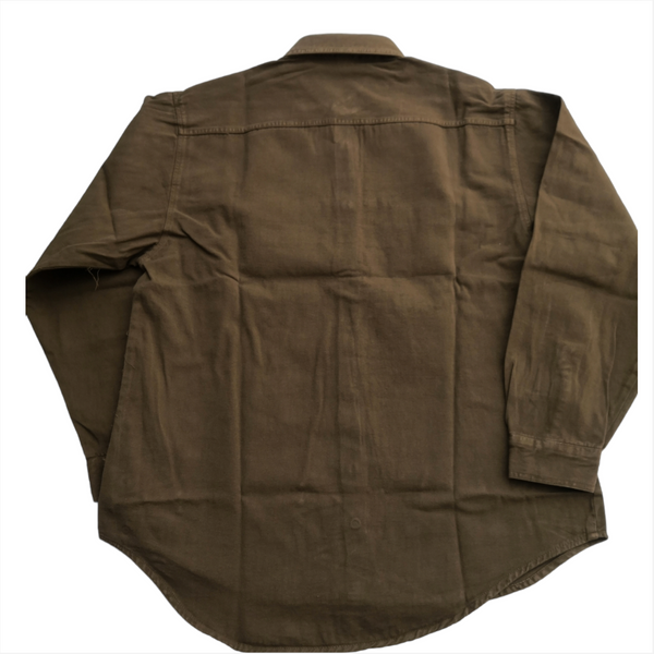 Camisa Corte Vaquera Manga larga 100% algodón de hombre
