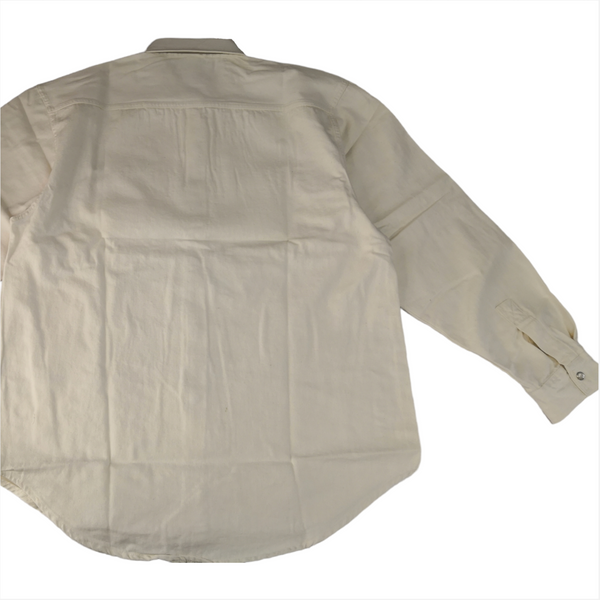 Camisa Corte Vaquera Manga larga 100% algodón de hombre