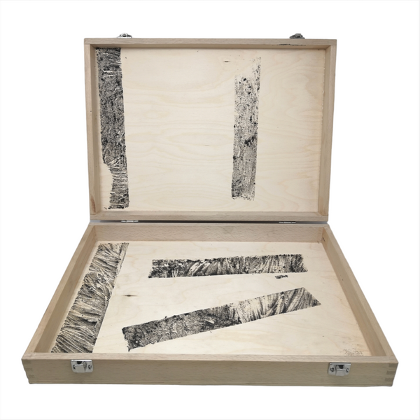 Cajas estuche de Madera Hule Protección Varios Tamaños